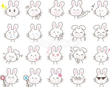 うさぎ かわいい イラスト 手描きの画像65点｜完全無料画像検索のプリ画像💓Bygmo うさぎ イラスト 無料フリー | 素材Good