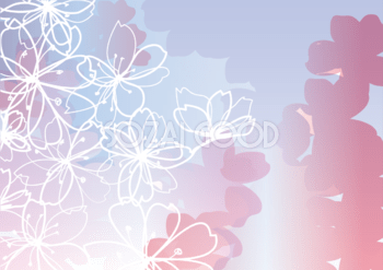 春の写真素材｜写真素材なら「写真Ac」無料（フリー）ダウンロードOk 桜 イラスト 春の背景(デザインアート)39813 | 素材Good