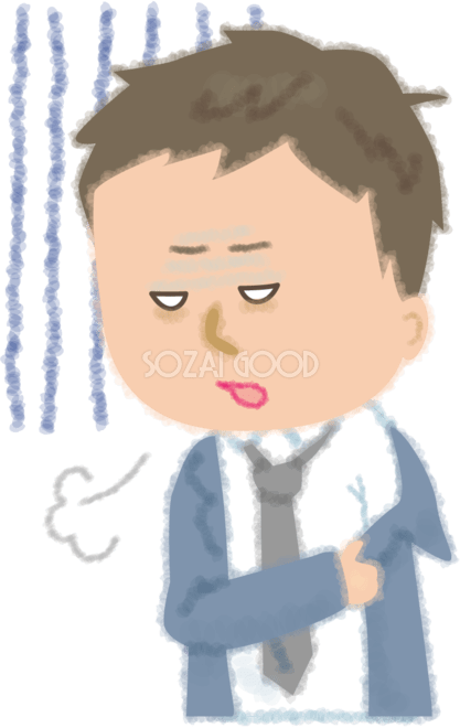 ストレス イラスト素材 - Istock ストレスで会社に行くのが苦痛な男性社員の無料イラスト／健康51007 | 素材Good