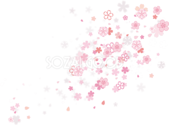 光背景透過無料– Gustavob 桜 花びら散るイラスト(透過)背景なし無料 フリー | 素材Good
