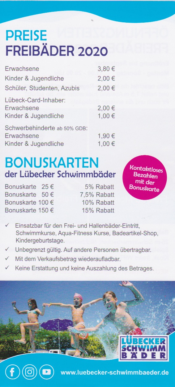Flyer Freibad Preise Soziale Stadt Moisling