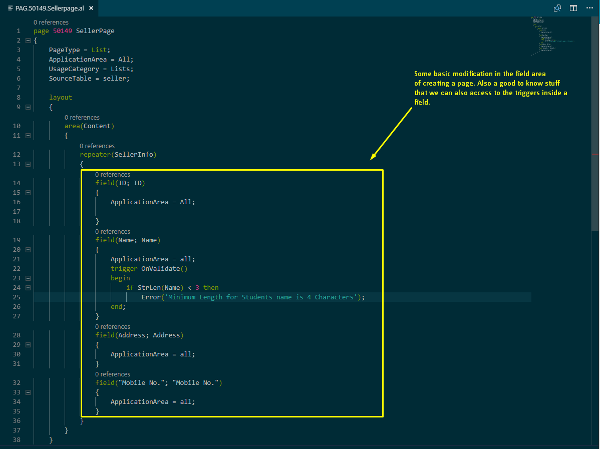 Using Triggers to Display Messages in Microsoft Dynamics Business