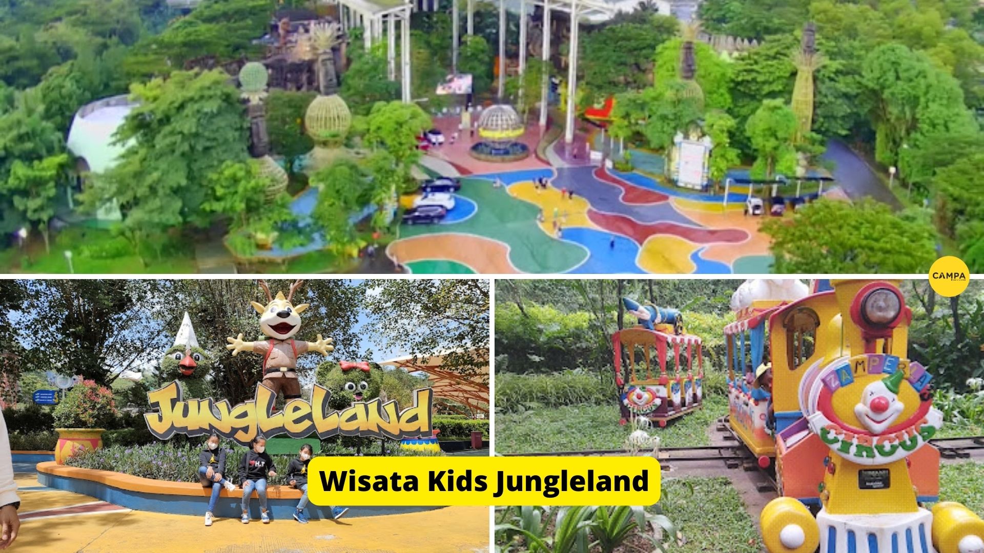 5 Tempat Wisata Kids Friendly di Sentul yang Sangat Seru Campa Tour
