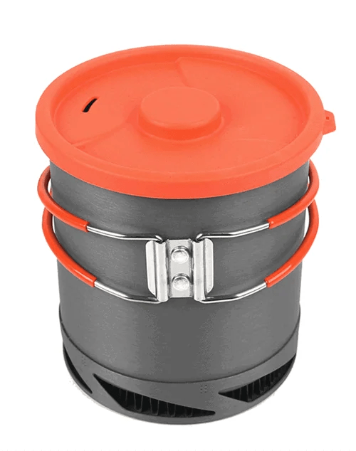 Solo Camping Pot with Heat Exchanger System Deermaple