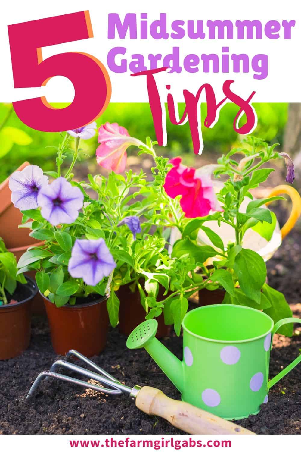 5 Ways to Spruce Up Your Midsummer Garden