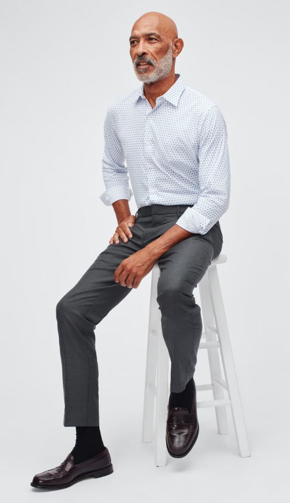 Men's Business Casual Pants (Dress Pants for the Office) Sharp Confident Man