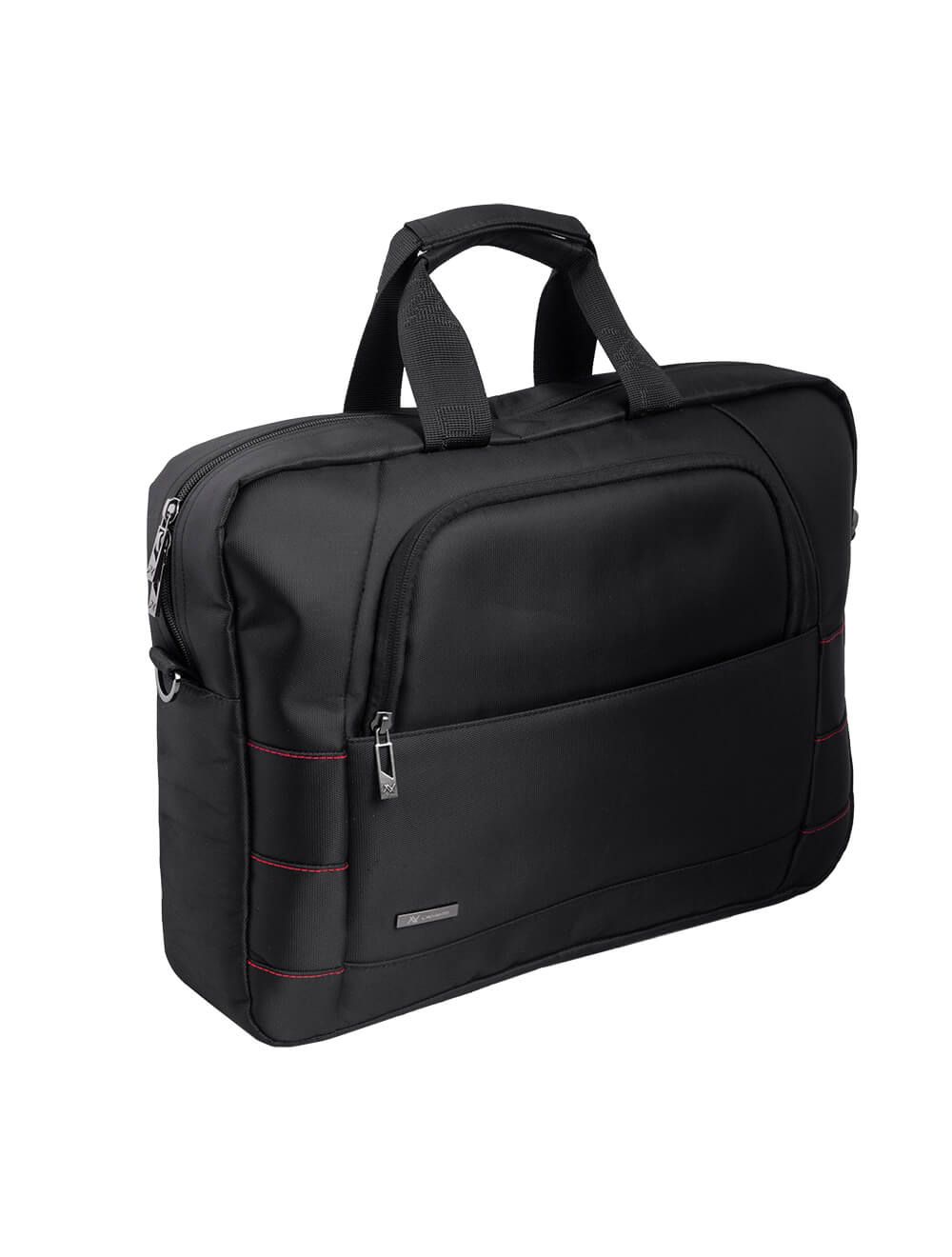 L’avvento (BG786) Business Laptop Shoulder Bag fits up to 15.6″ Black Hyper Technology Mall