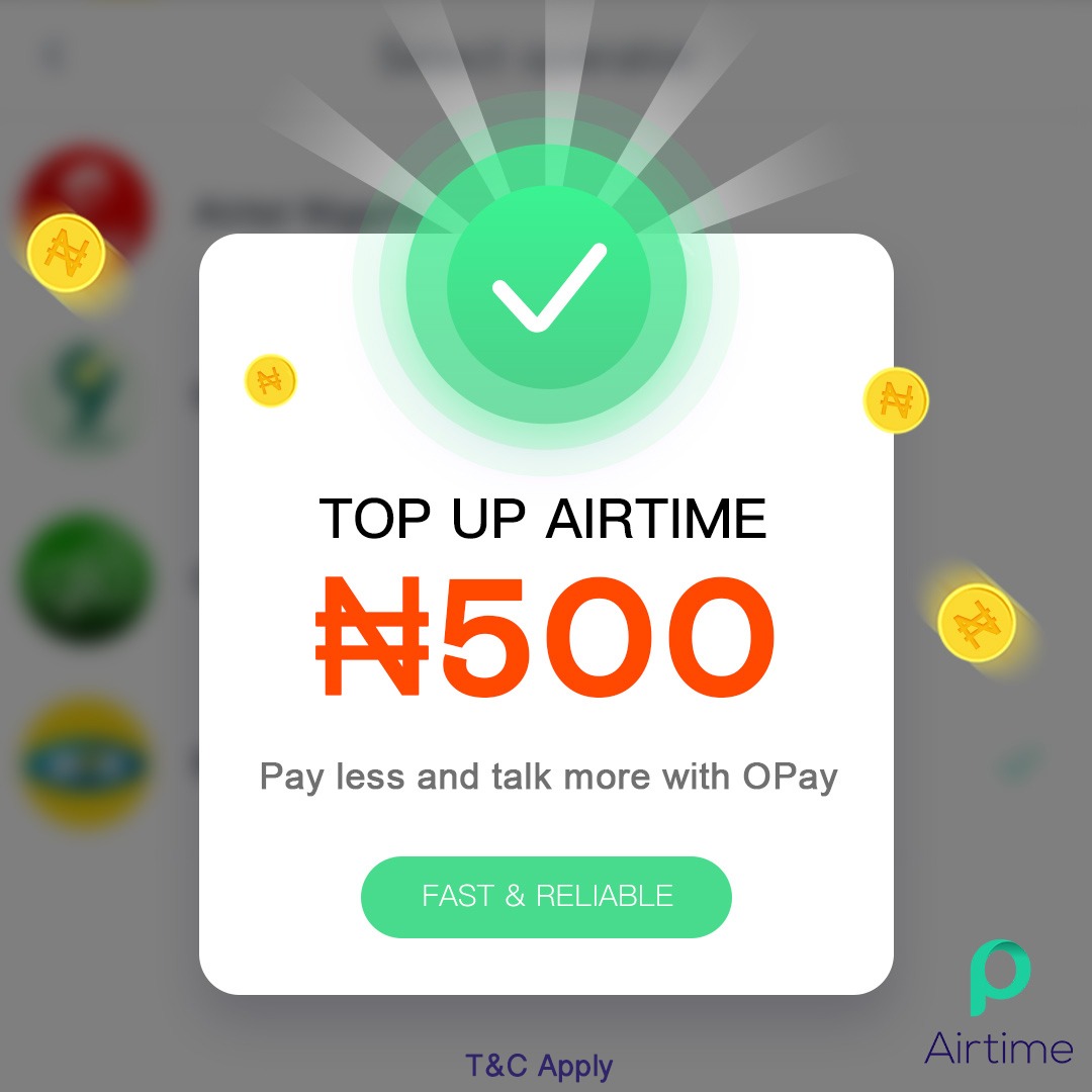 Opay Airtime , Transfer , Savings & Shopping Competitive Intelligence