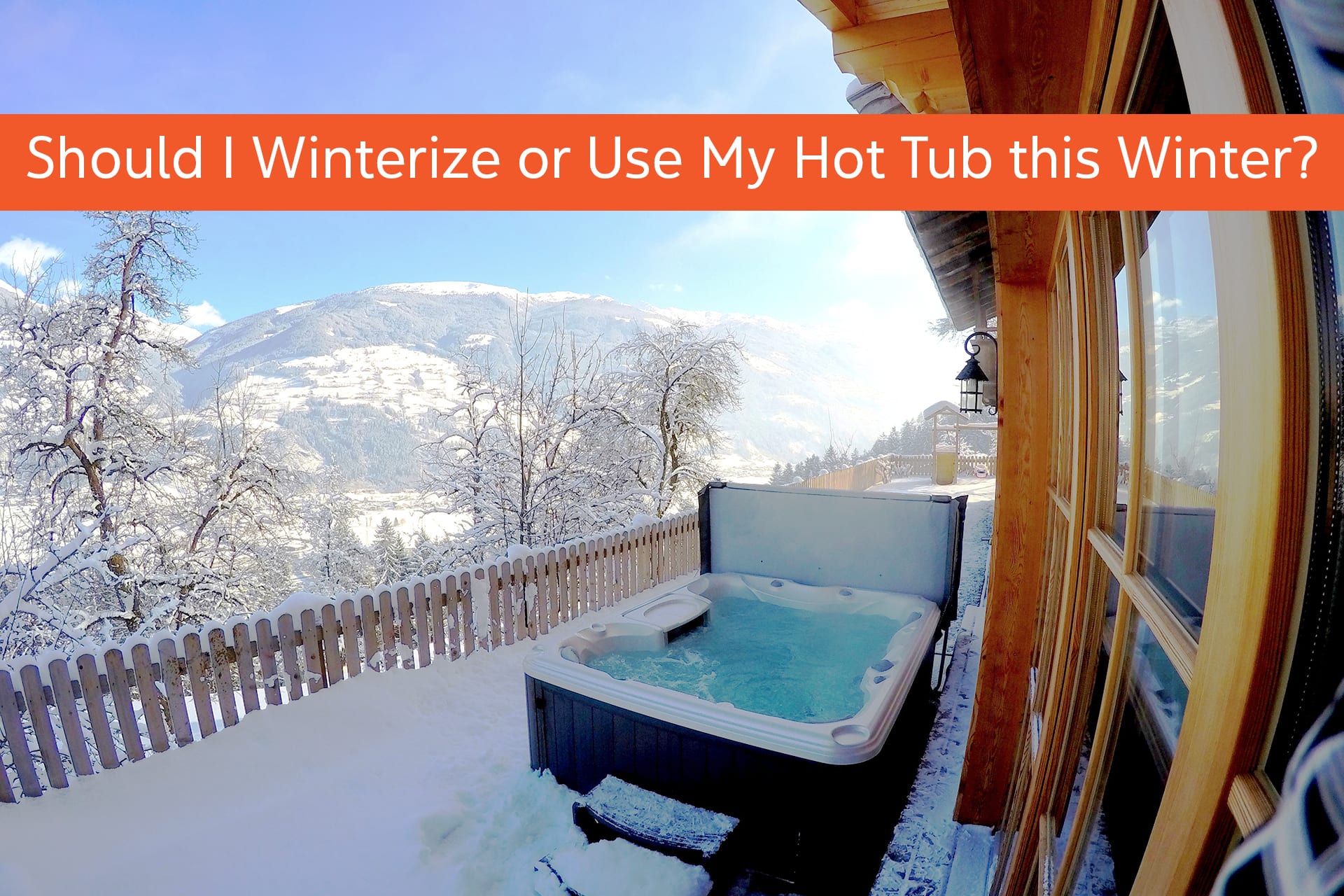 Shoud I Winterize My Hot Tub? The Spa & Sauna Co. helps you decide.