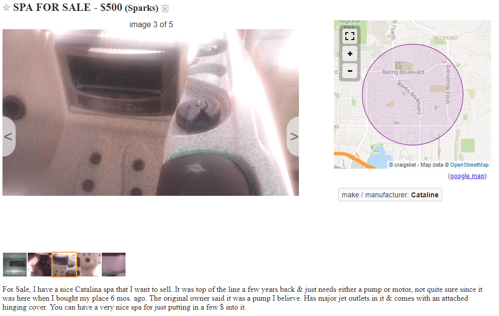 Reno Spa Dealers Advice if you decide to buy a hot tub from Craigslist