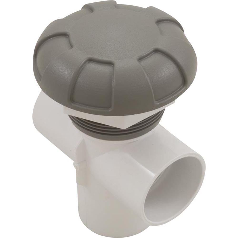 Waterway 2" 3 Way Spoked Diverter Valve (Gray) 6003237