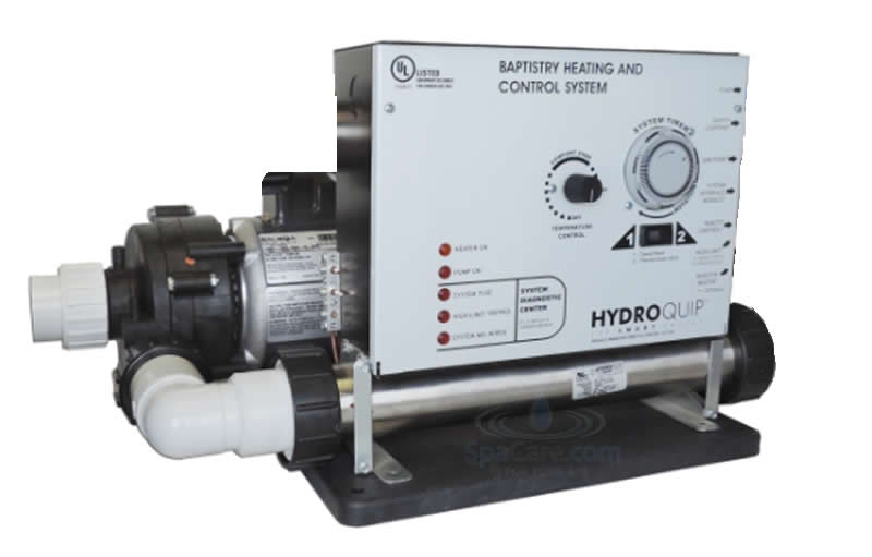 BES6000T Hydro Quip 5.5 KW Baptistery Equipment Pack With Timer