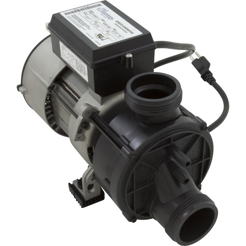 Waterway Genesis Bath Tub Pump 1.0 HP 115 Volt With Air Switch 321JF100150