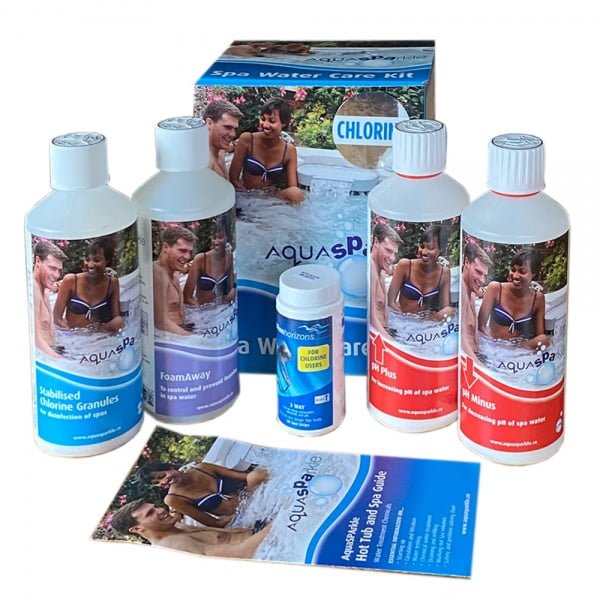 Chlorine Starter Kit 500g Chemicals for Hot Tub & Spa Hot Tubs for