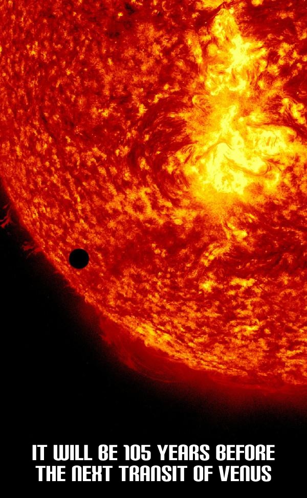 Venus Transit Space Facts