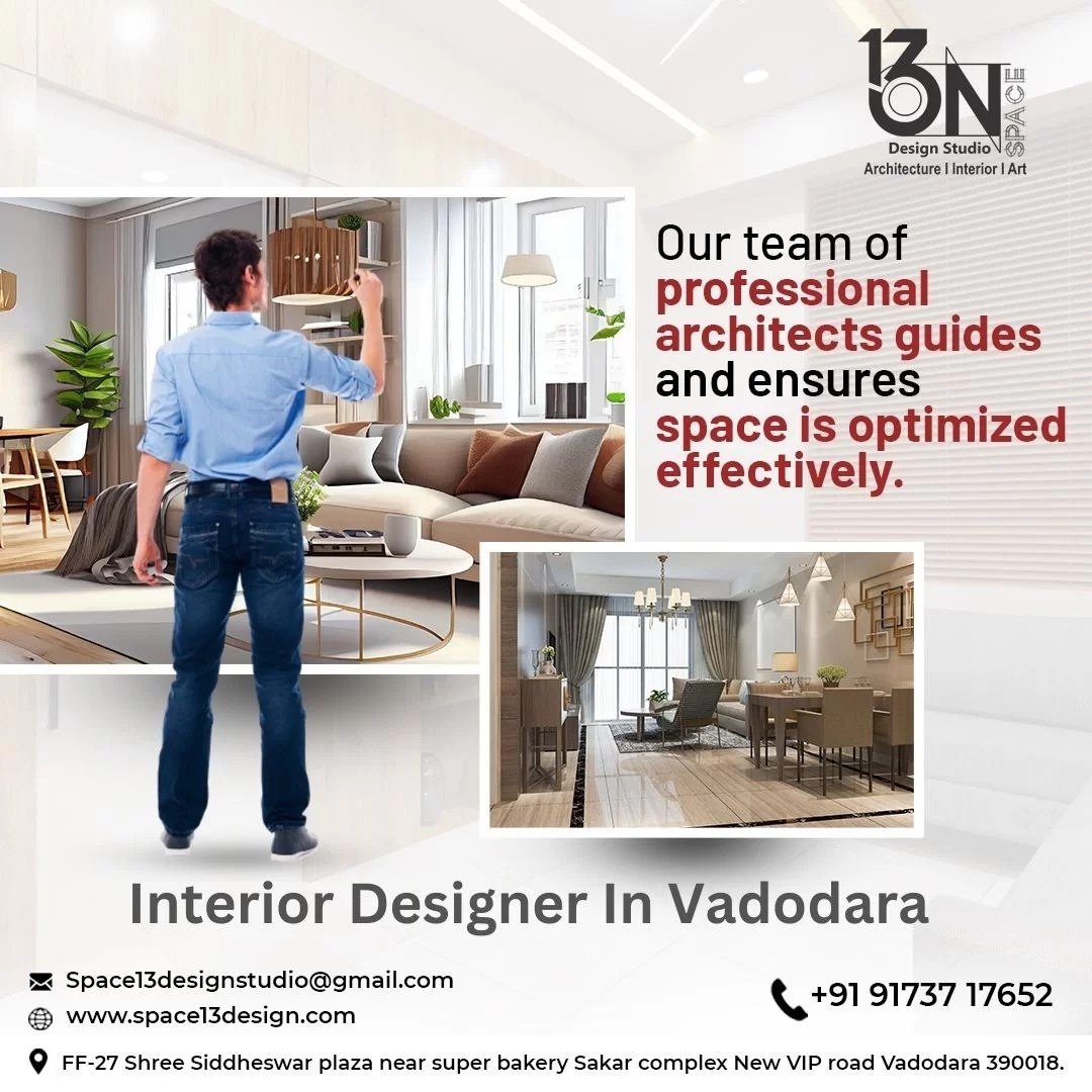 Top 10 Best Interior Designers In Vadodara Space13 Design Studio