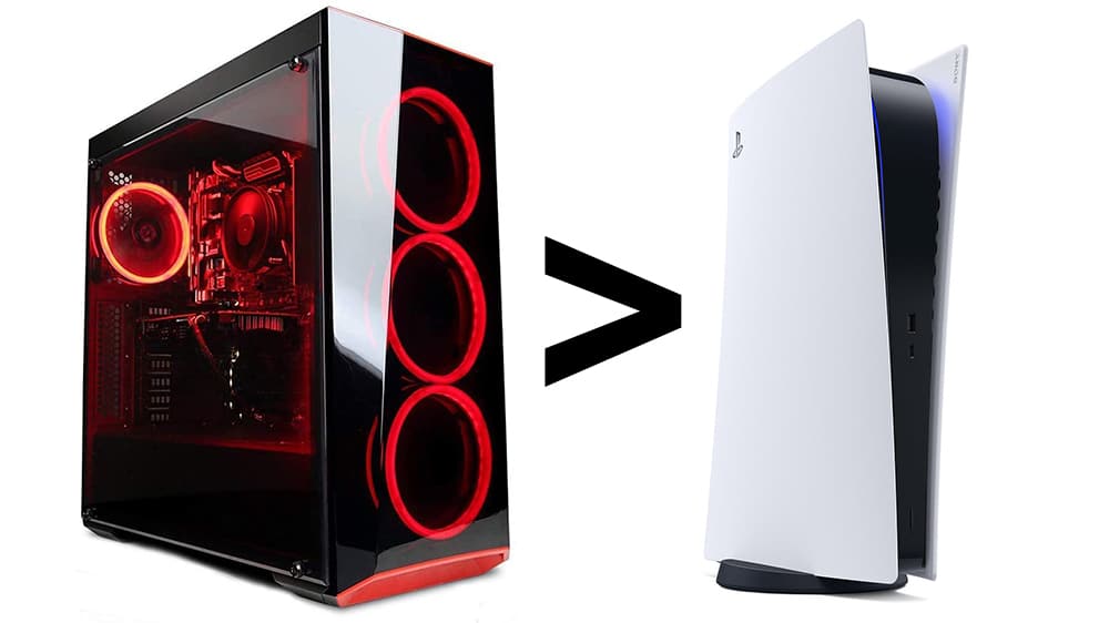 PlayStation 5 I'd rather buy a new PC