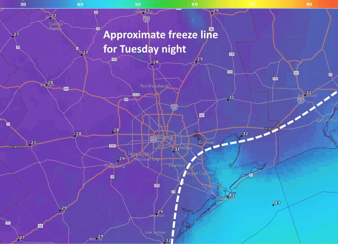Houston Weather Blog Freezing temperatures on the way r/houston