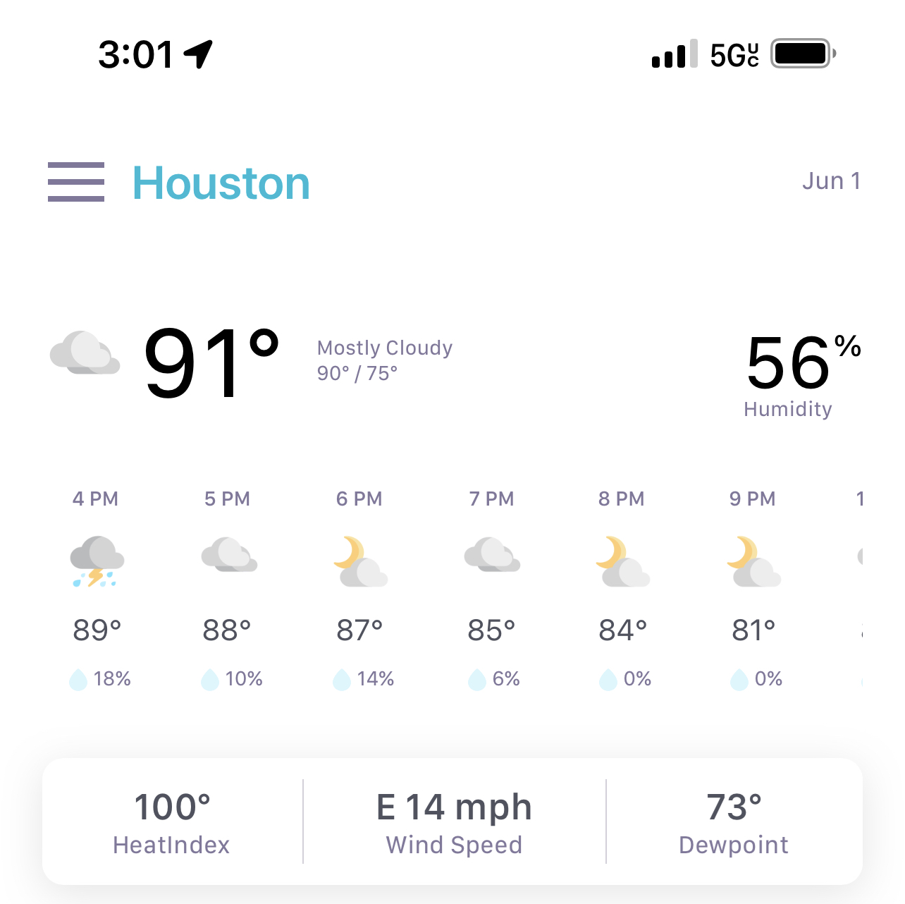 Introducing version 1.5 of the Space City Weather app, which of course