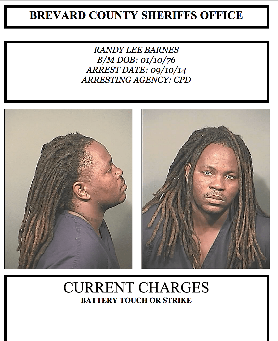 Arrests In Brevard County Sept 11, 2014 Space Coast Daily