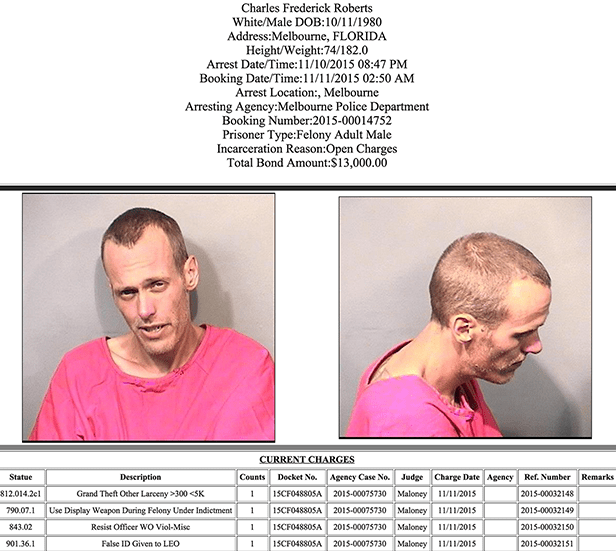 Arrests In Brevard County November 12, 2015 Space Coast Daily