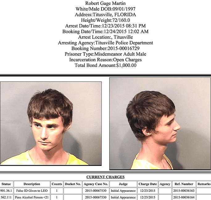 Arrests In Brevard County December 25, 2015 Space Coast Daily