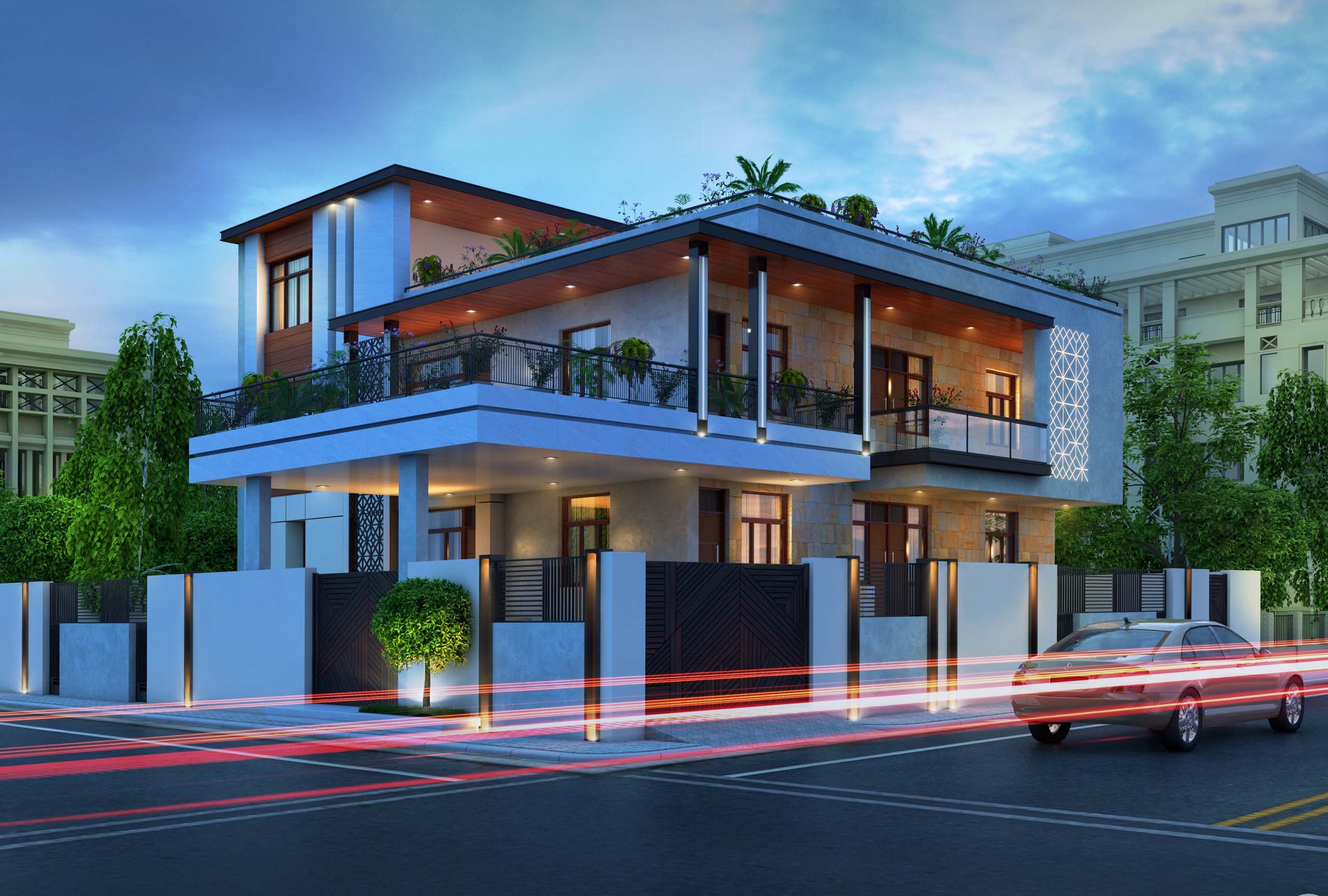 Residence at jaipur Space Edge Architects