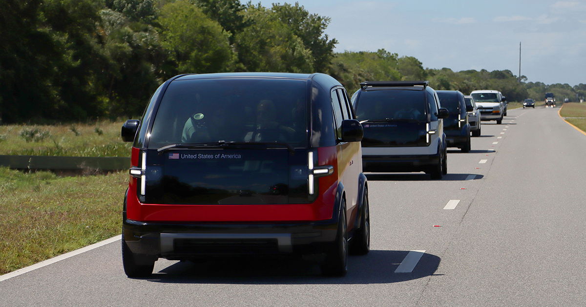 NASA tests Canoo Astronaut transport vehicles at KSC Auto News Group