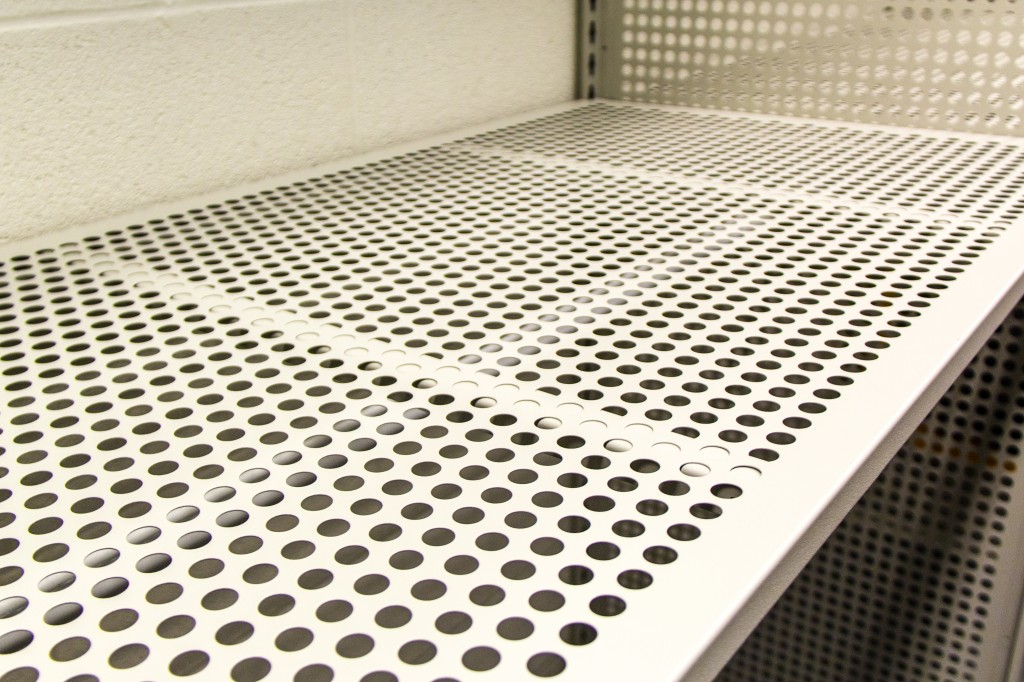 Perforated Shelving Options Spacefile