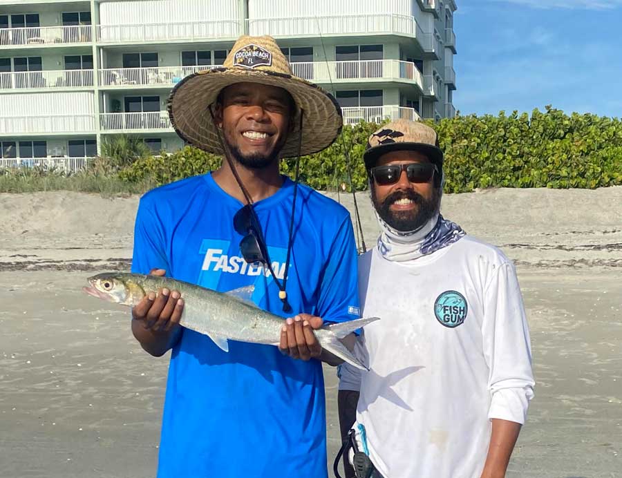Mullet Right on Time Surf Fishing Report