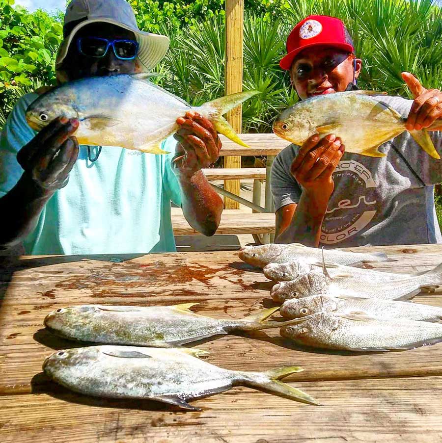 Pompano Flurry Central Florida Surf Fishing Report