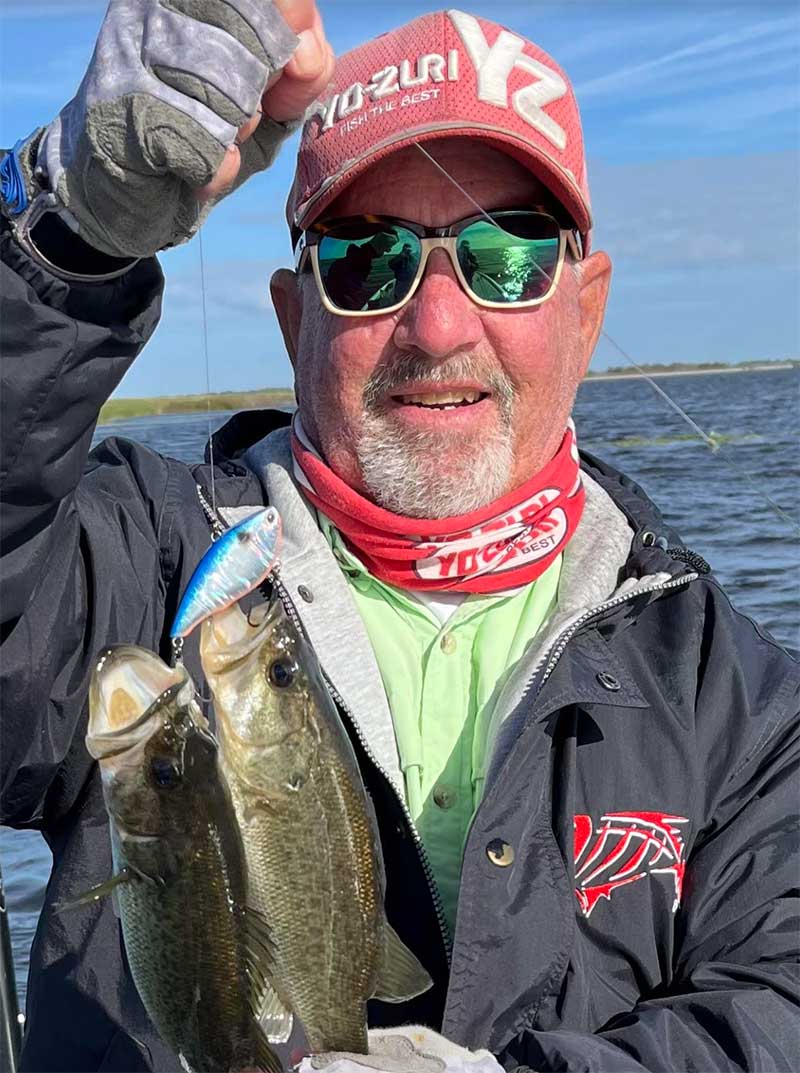 Whitecap and Snowpants on Headwaters Bass Fishing