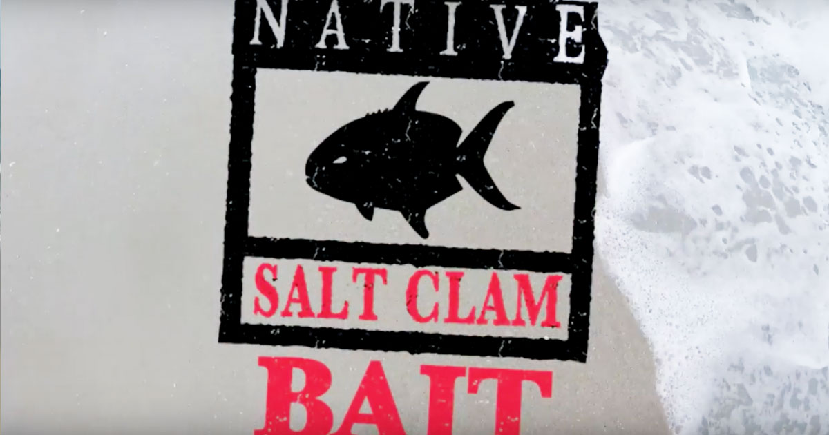 Get Clammy, Get Fishy, with Native Salt Clam Bait