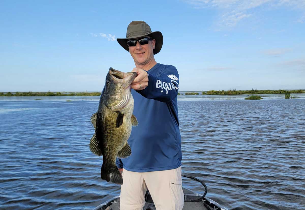 Fellsmere Bass Fishing on Fire! SpaceFish