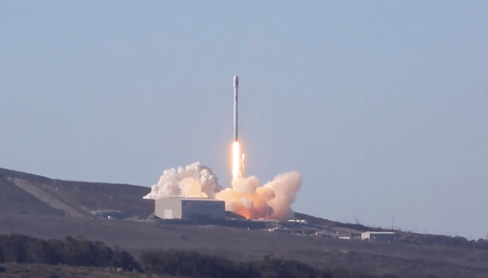 Timeline for Falcon 9 rocket’s launch of 10 Iridium satellites