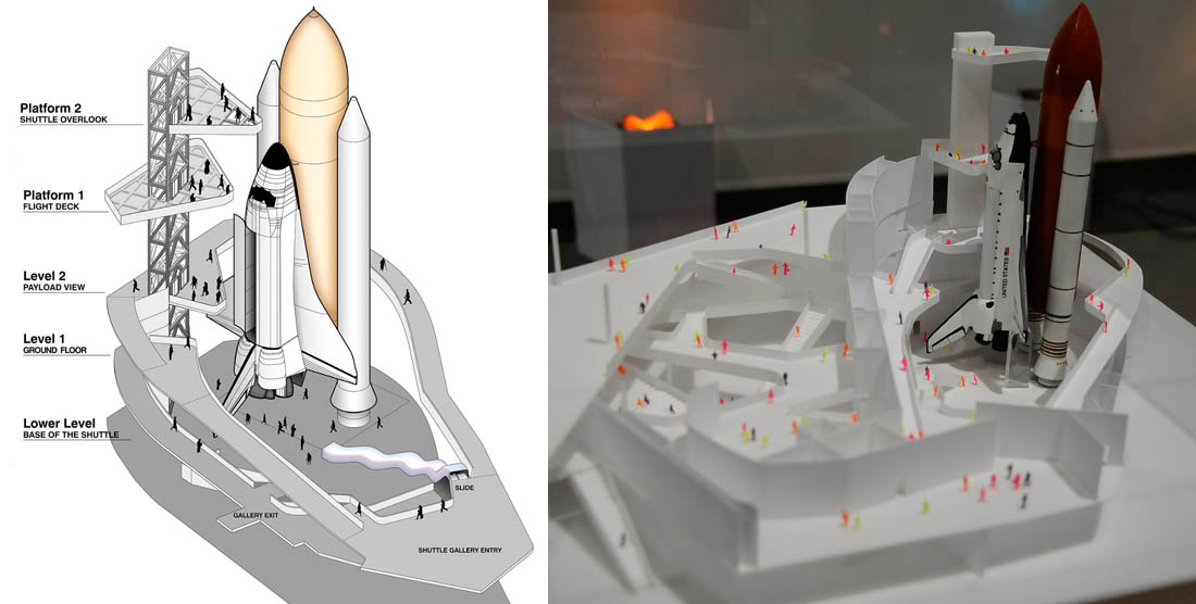 Parade moves last shuttle fuel tank to museum for Endeavour display