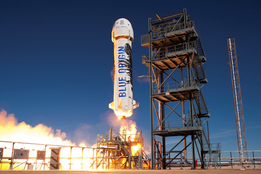 High winds delay Blue Origin launch until weekend Spaceflight Now