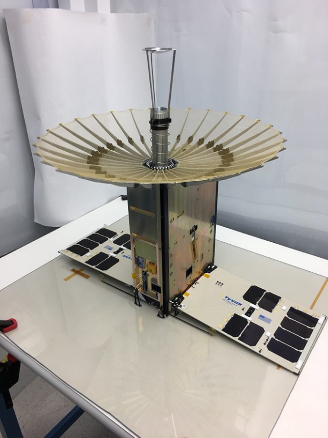 Weathermonitoring and tech demo CubeSats deployed in orbit