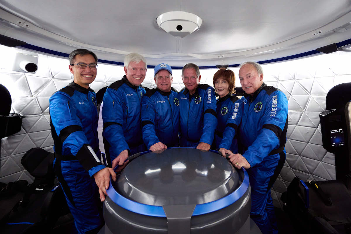 Blue Origin flies fourth suborbital crew mission Spaceflight Now