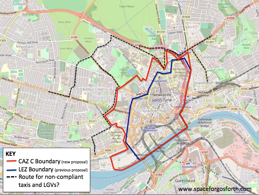 Newcastle's final air pollution plan has been watered down with no