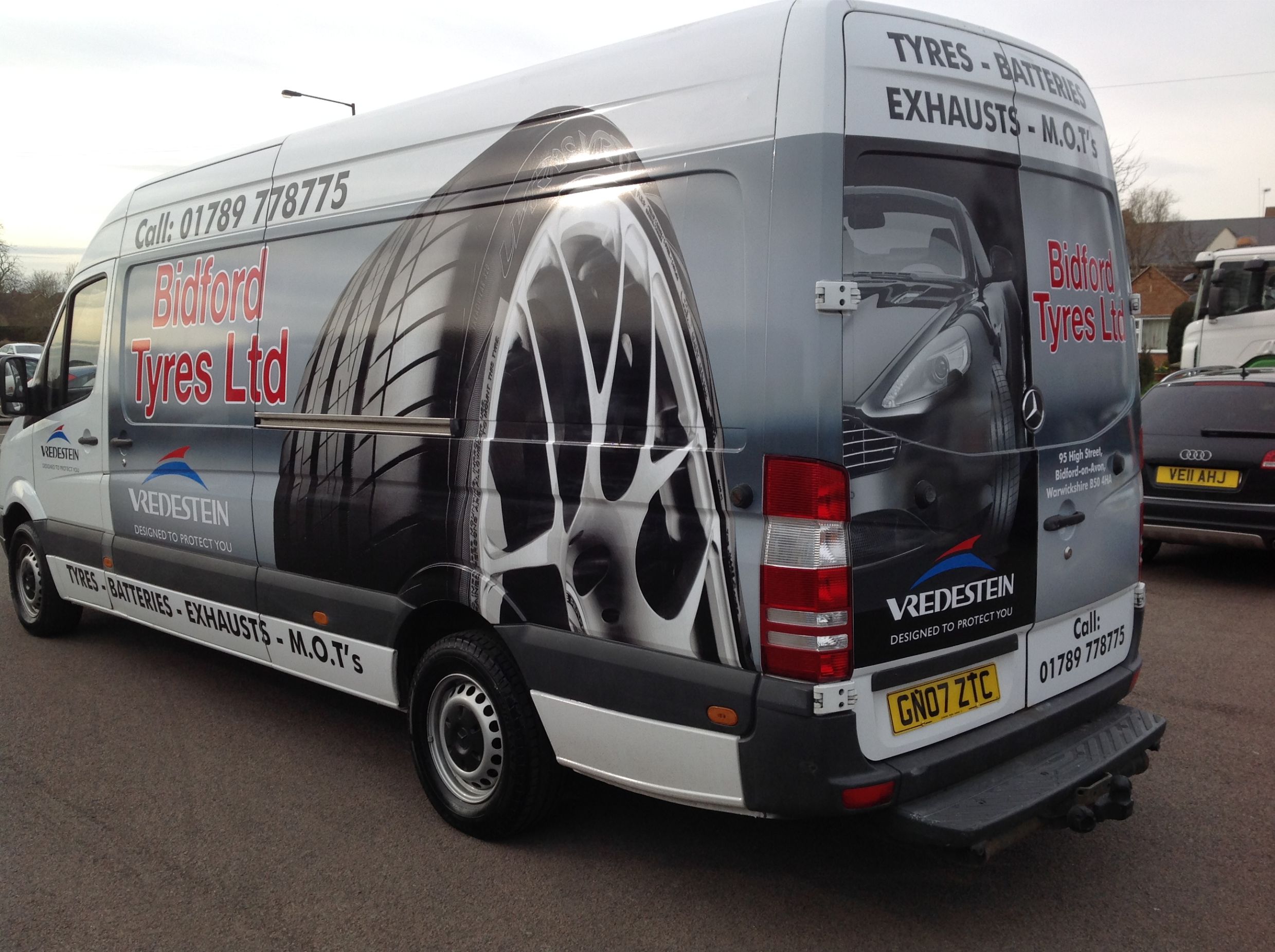 Bidford Tyres Ltd. Space Graphics