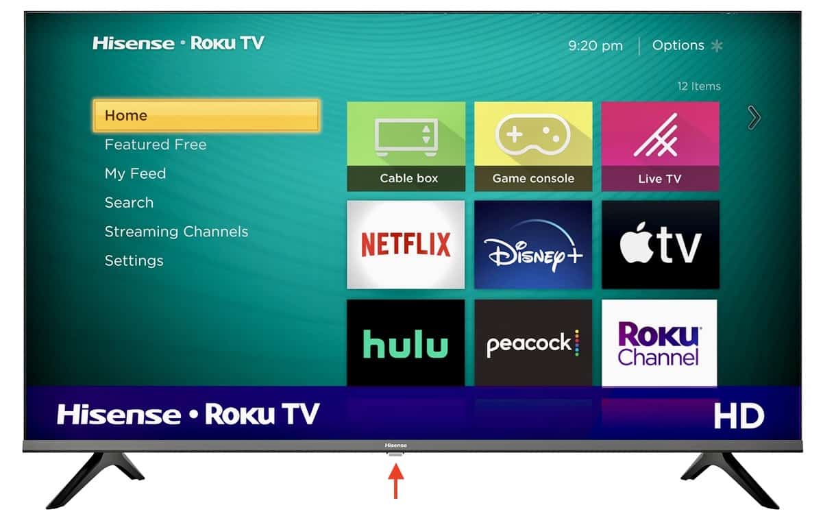 How to use hisense tv without remote Spacehop