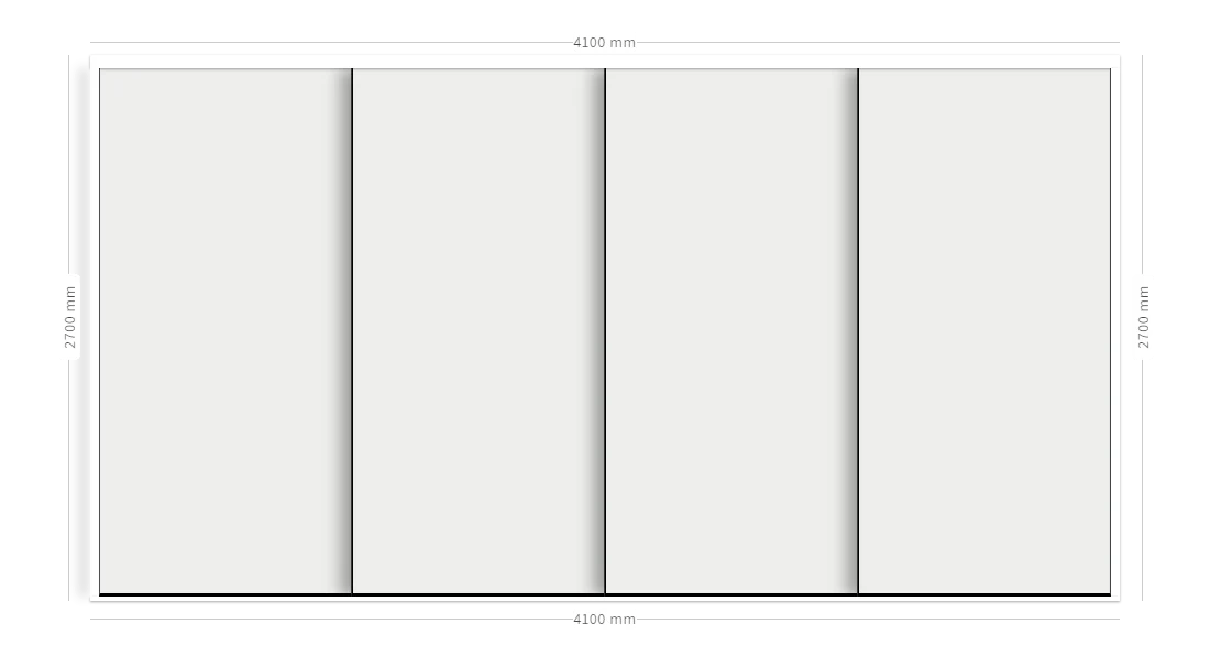 Door Set (Homebase) Spacemaker Wardrobes