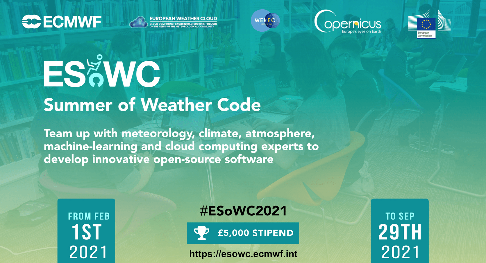 ECMWF’s Summer of Weather Code 2021 Spaceoneers.io