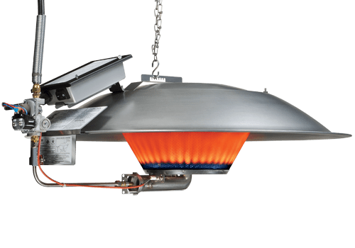 Introducing the NEW SpaceRay LoPro Brooder SpaceRay Infrared Gas