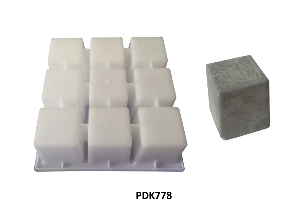 Mold of concrete cube spacer