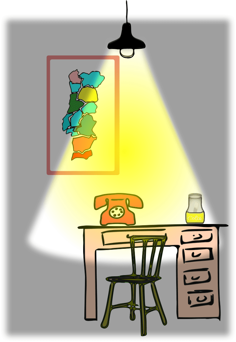 Spotlight Desk Clip Art Image ClipSafari