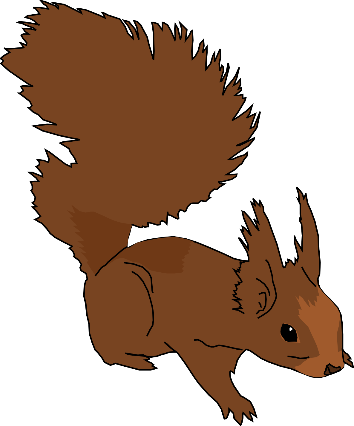 Cartoon Squirrel Clip Art Image ClipSafari