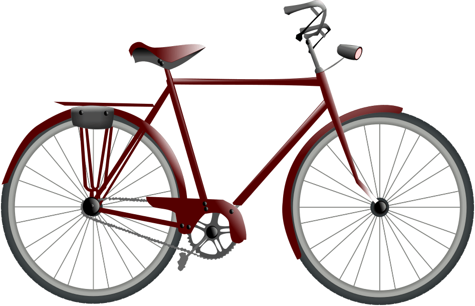 Red Bicycle Clip Art Image ClipSafari