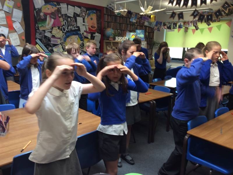 Highfield Primary School Talk for writing 'Alien Landing'